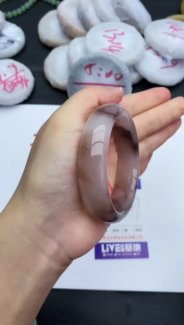 未镶嵌手镯石英质玉116+56/57