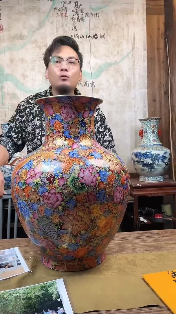 摆件景德镇陶瓷摆件流水42