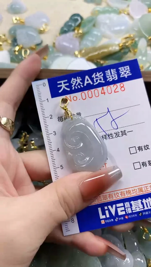 颈饰未镶嵌翡翠天然A货翡翠