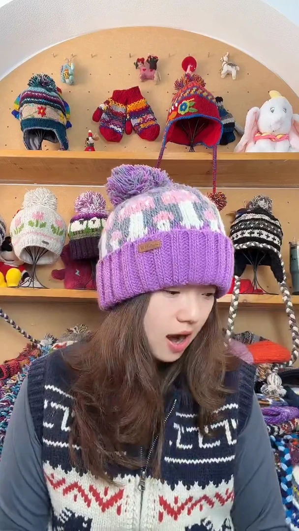 羊毛百分百纯手工纯羊毛帽子闪购17