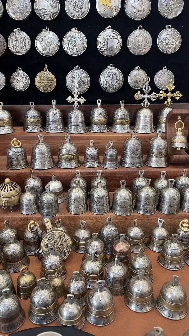 T*彬不丹双鱼圆铃铛