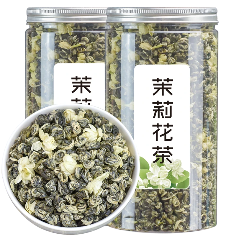 茉莉花茶2025新茶浓香型耐泡罐装正宗广西横县雪螺龙珠茶叶口粮茶