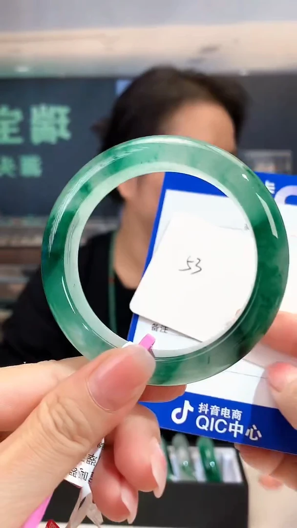 未镶嵌手镯石英质玉（非洲翠）精品非洲翠手镯23