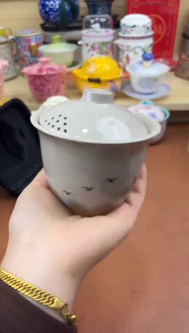 陶陶瓷茶具摆件旅行套组