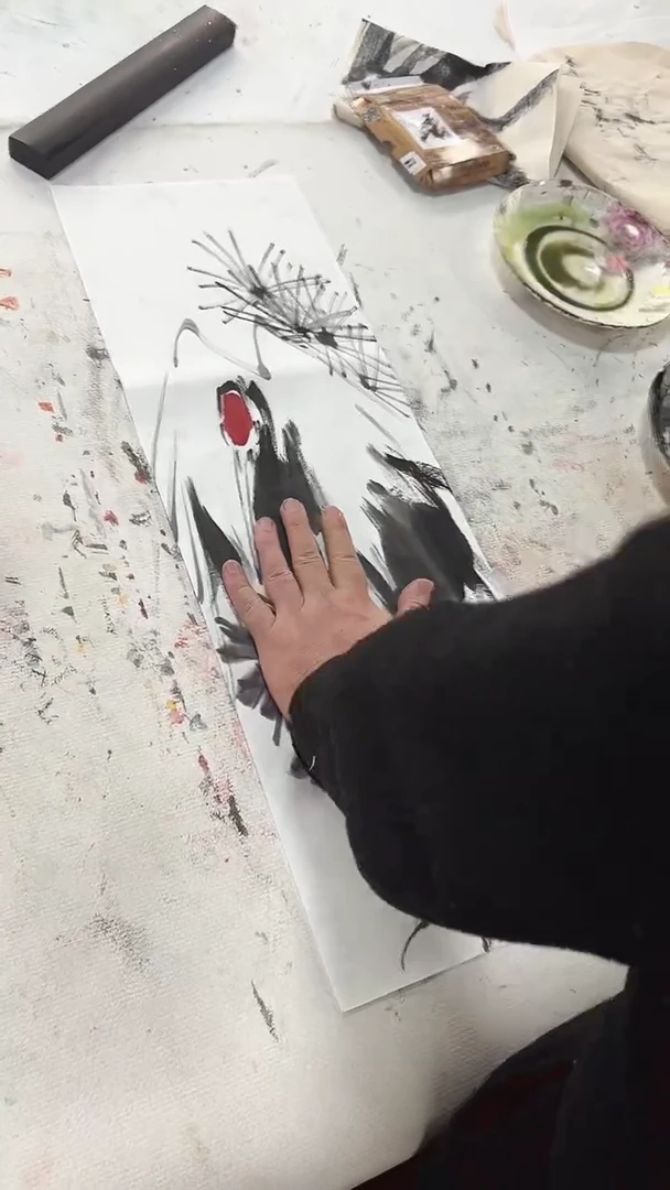 国画丰海亮/国画/花鸟