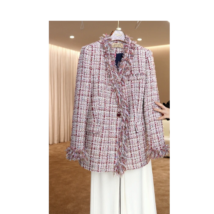 【彤姐原创】冬季显瘦西装轻奢气质小香简约风西服秋冬服装W25B967