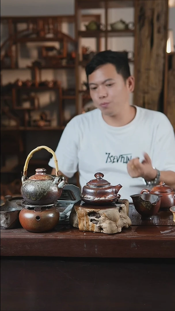紫砂全手工侧把葫芦