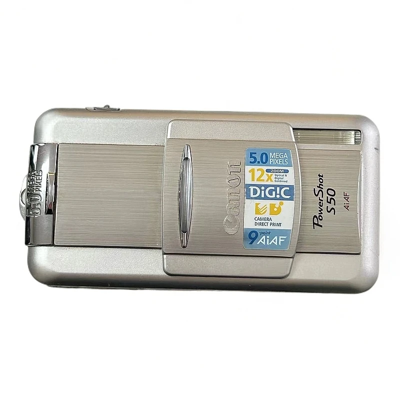 9新 Canon/佳能 S50 320万像素 2.2倍光学变焦 人像出片绝绝子