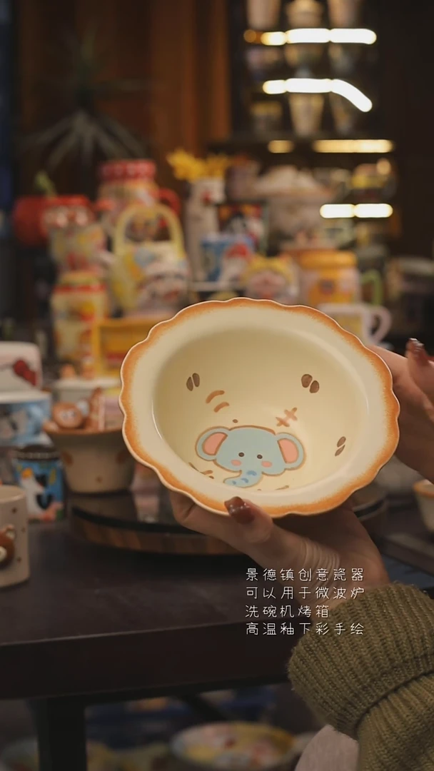 景德镇釉下彩绘设计师款式陶瓷