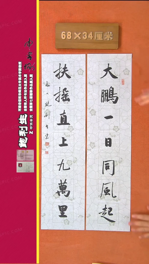 【闪购商品】书法32鲍利生书法作品