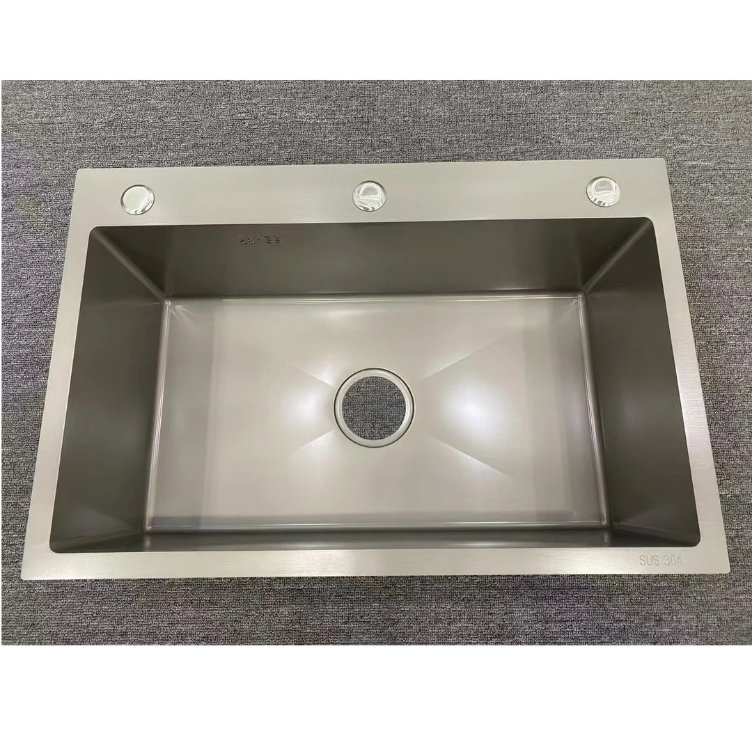304特厚级不锈钢手工水盆