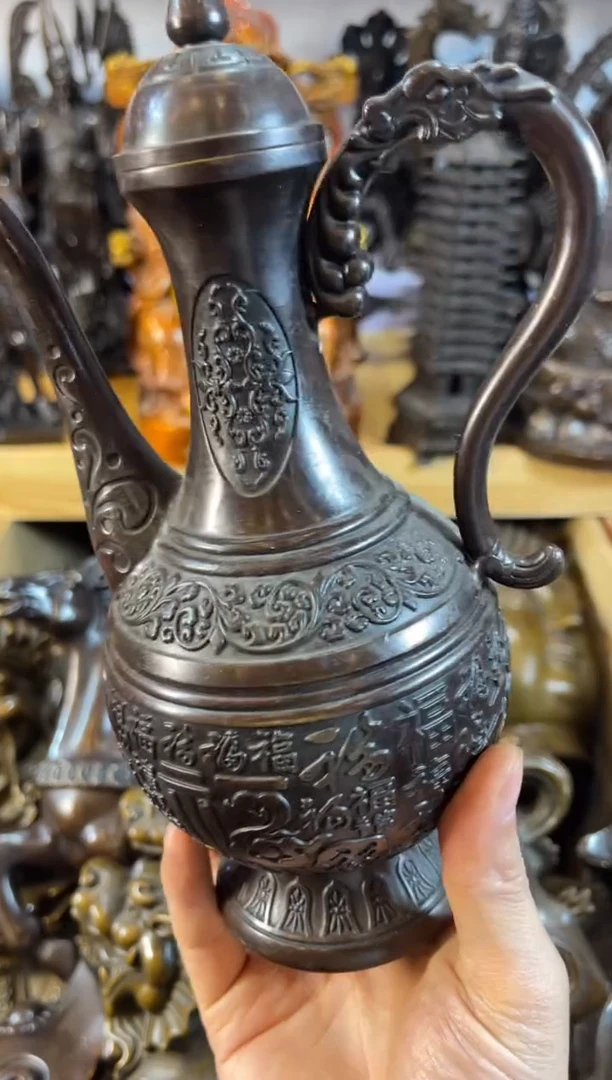 【闪购商品】.大酒壶案台摆件 物品摆件