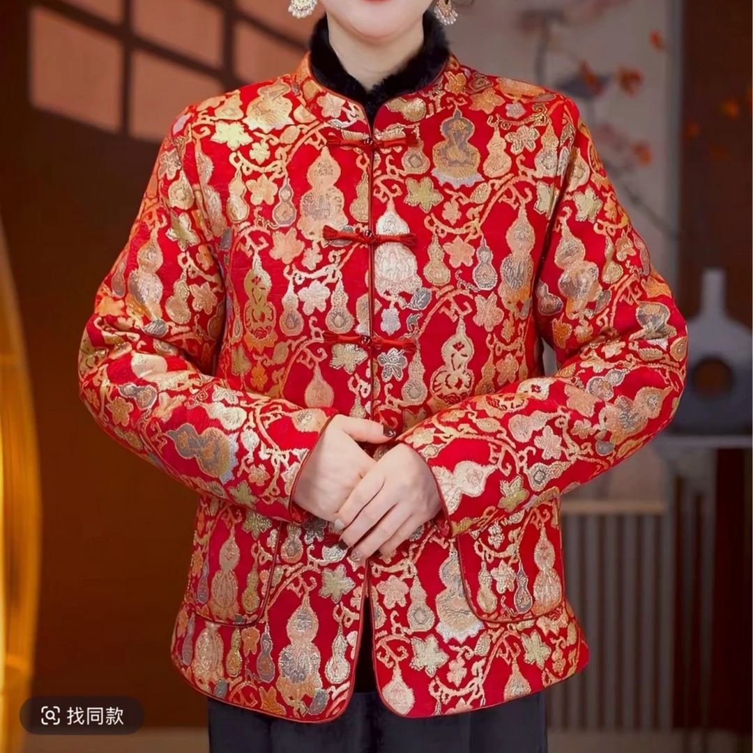 MS[天虹.优选]福禄提花外套