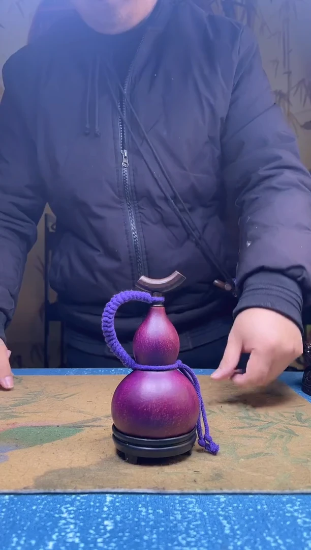 018-大漆酒葫芦（200ml左右）-不含网兜