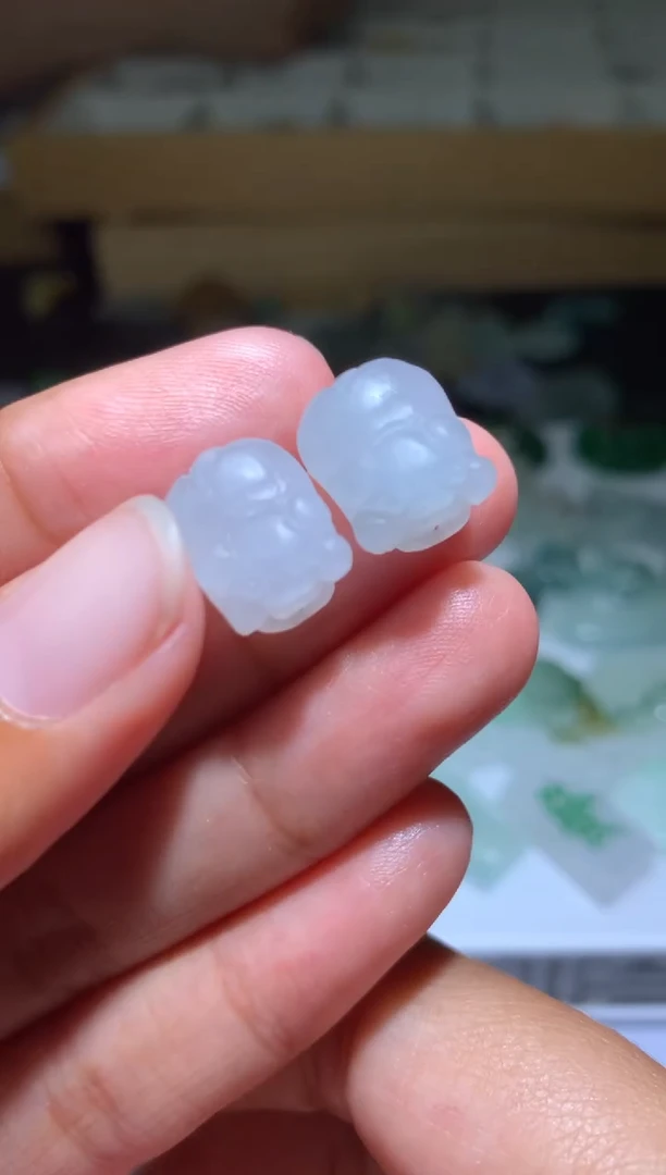 定制翡翠未镶嵌毛货