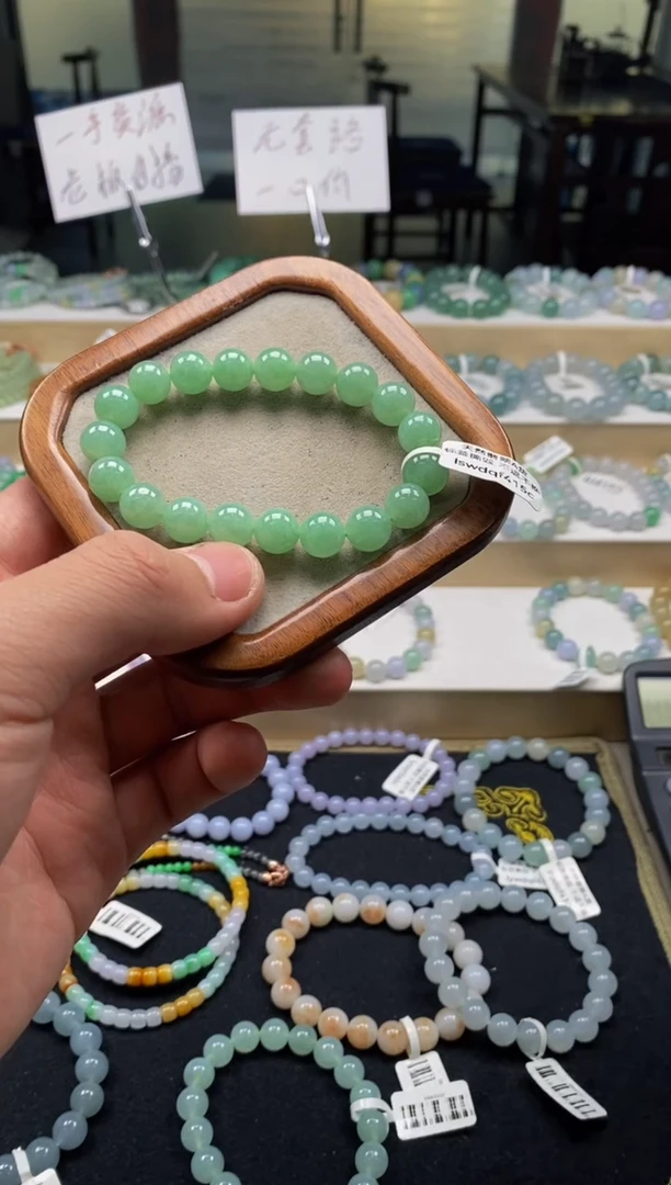 未镶嵌手链翡翠天然A货翡翠