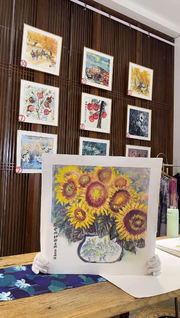 版画耿玉琨名章限量版画S
