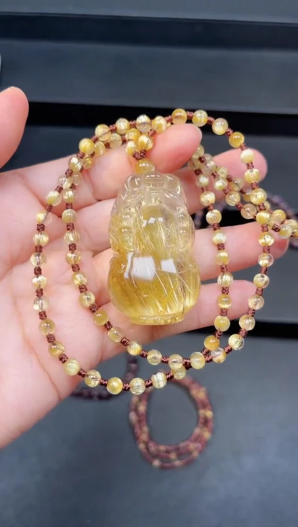 未镶嵌颈饰水晶【百晶灵儿】定制款