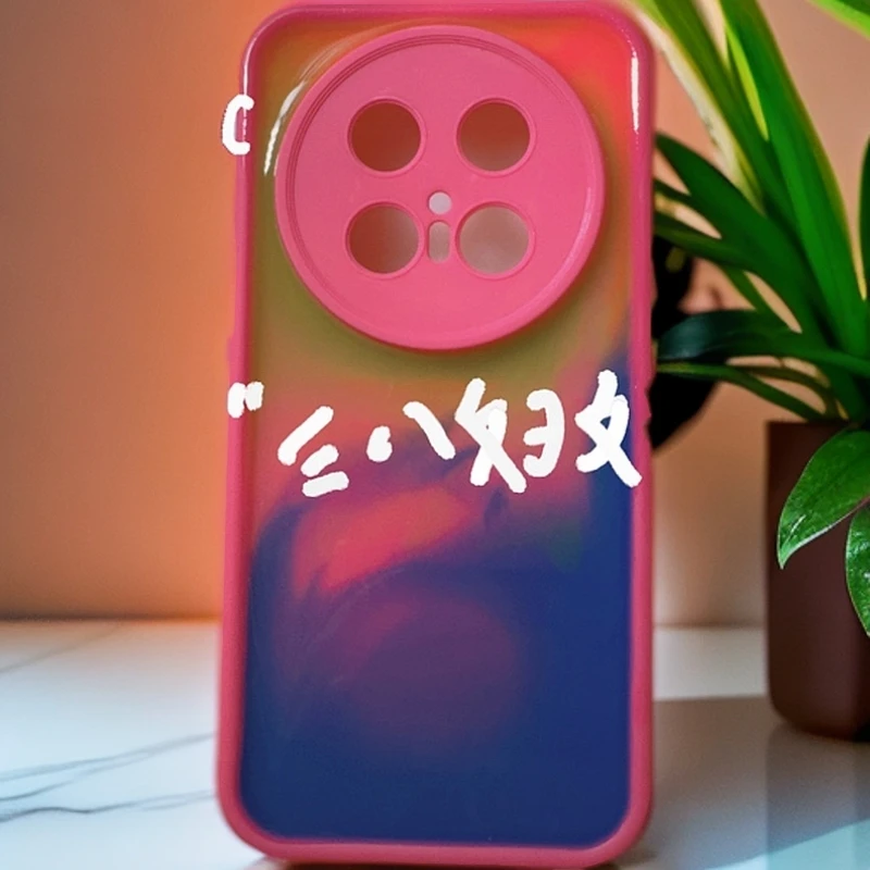 华为系列夜光炫彩手工手机壳防摔全包创意