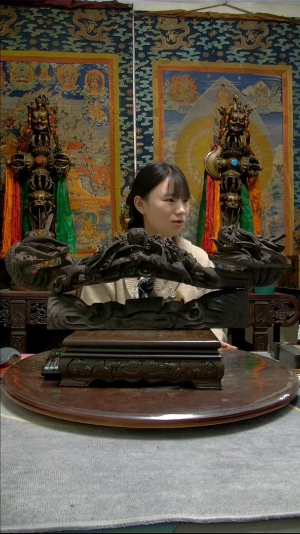 铜像造像收藏铜像造像收藏龙如意