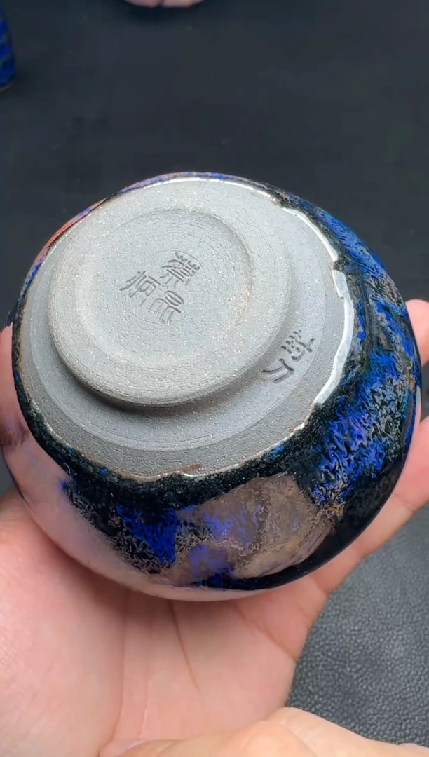 【闪购商品】茶盏建盏故事蔡炳昆代表作盘龙（送蝴蝶班）54