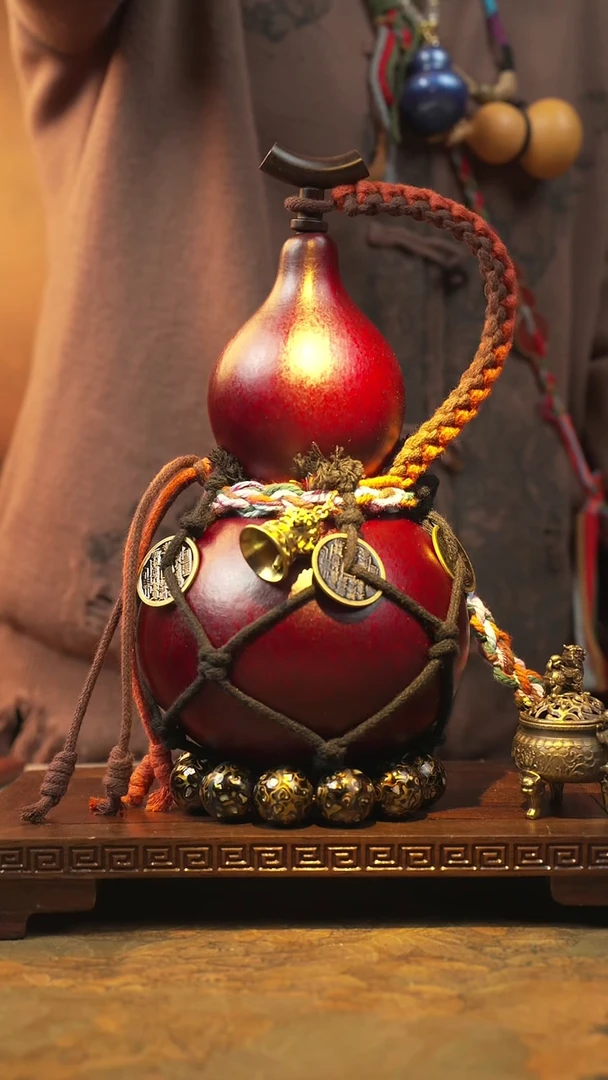 134大漆一物一拍记葫堂出品【不带手串】