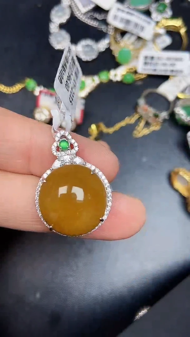 银S925镶嵌戒指翡翠2890