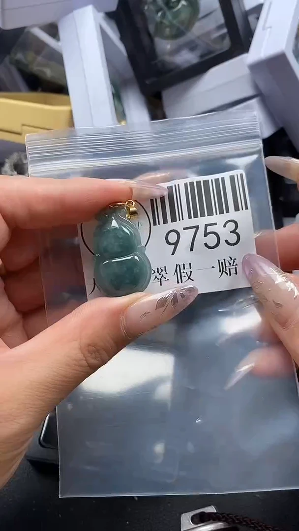 吊坠(不含链)未镶嵌翡翠9753