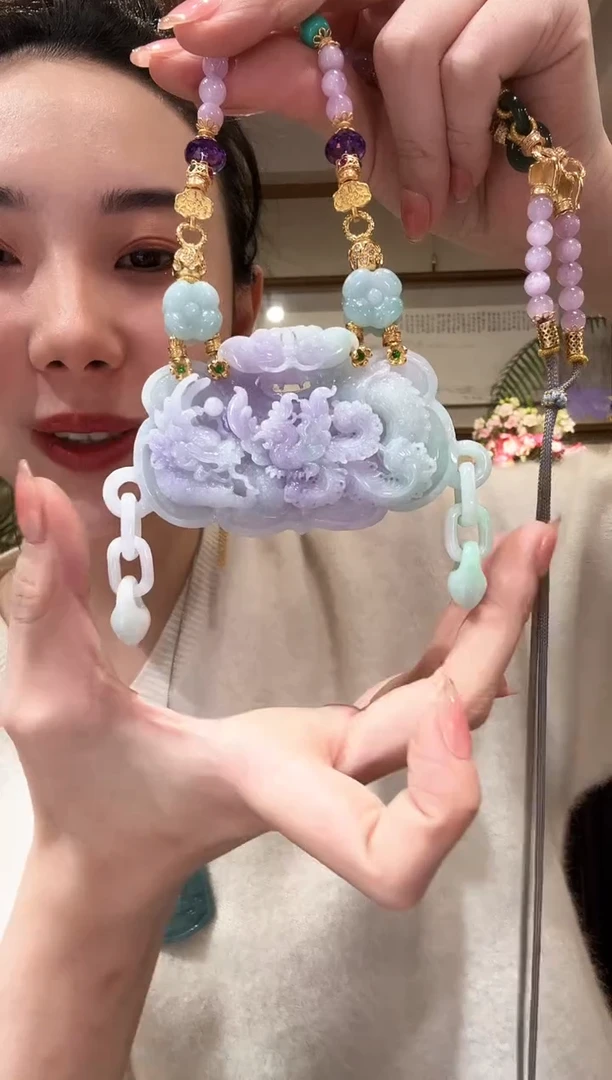 【闪购商品】翡翠颈饰未镶嵌国风