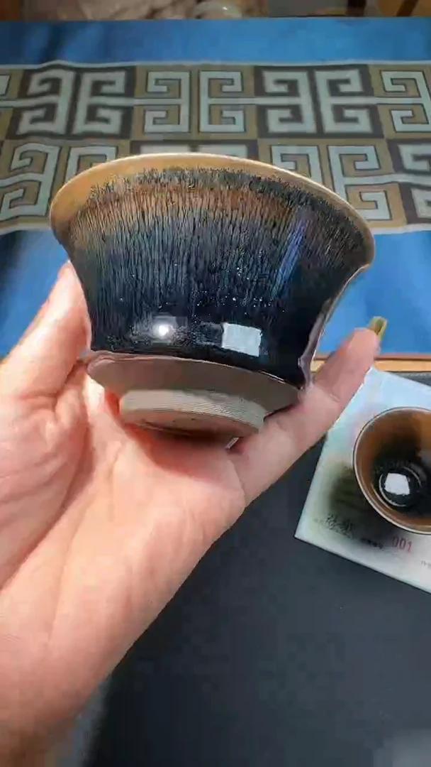茶盏孙莉-醉染玲珑(配一只孙莉作品)19