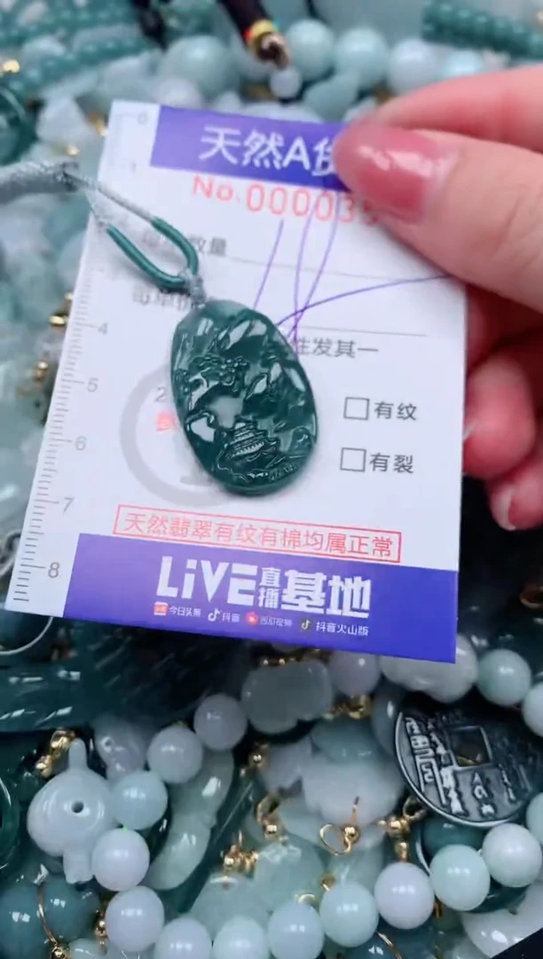 【闪购商品】翡翠颈饰未镶嵌00000355