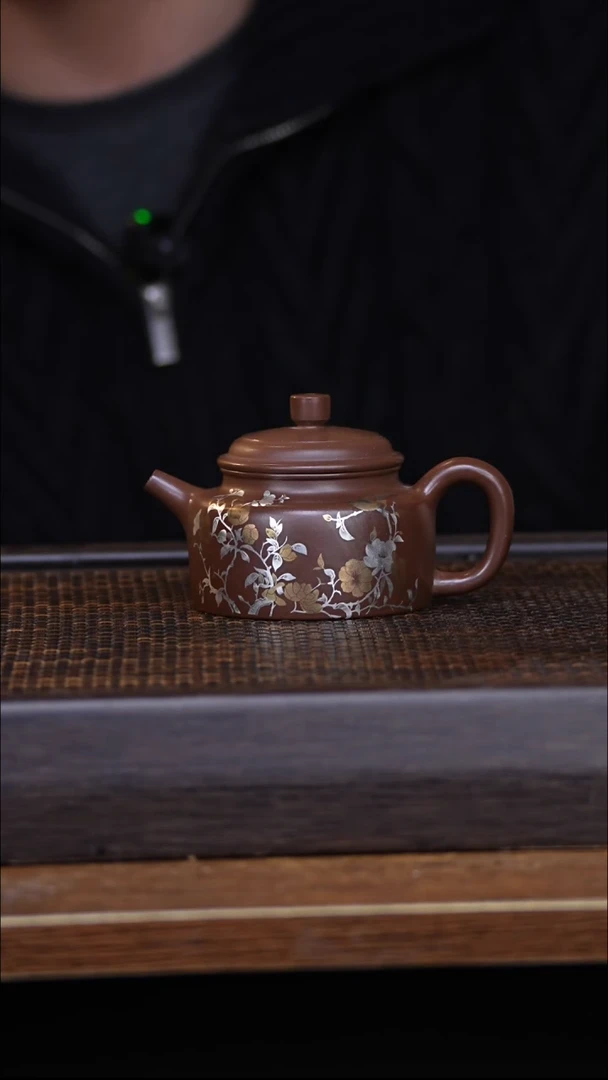 茶壶紫砂宜兴手工原矿紫砂壶001