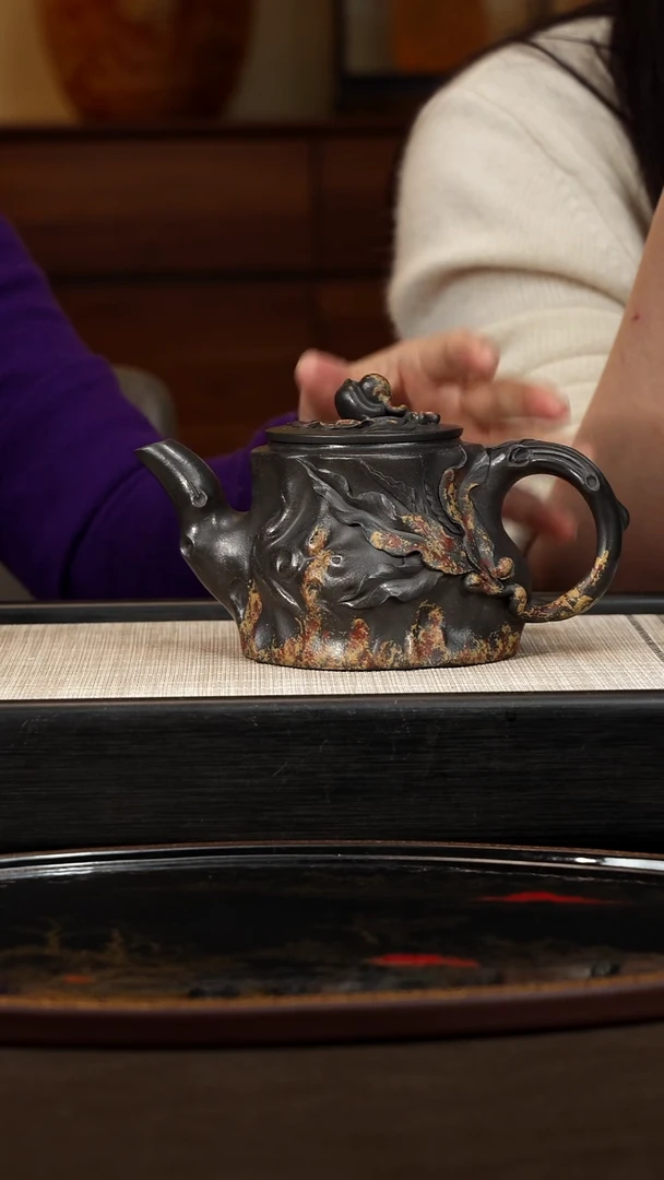 茶壶紫砂【P044】桃桩 360c  ZLM