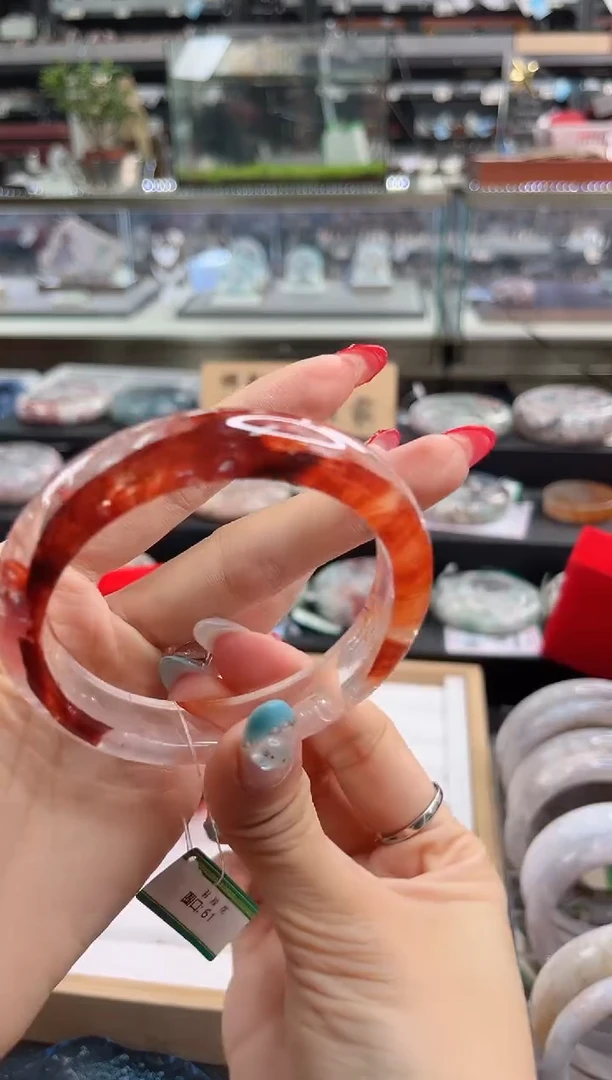 未镶嵌手镯水晶61圈口sj2868