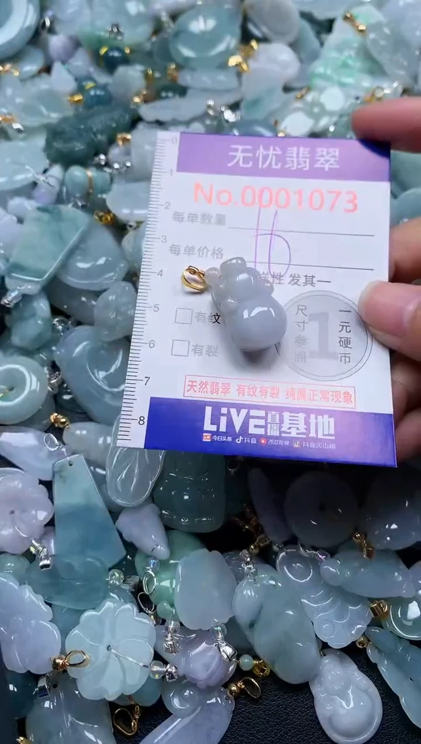 颈饰未镶嵌翡翠1073