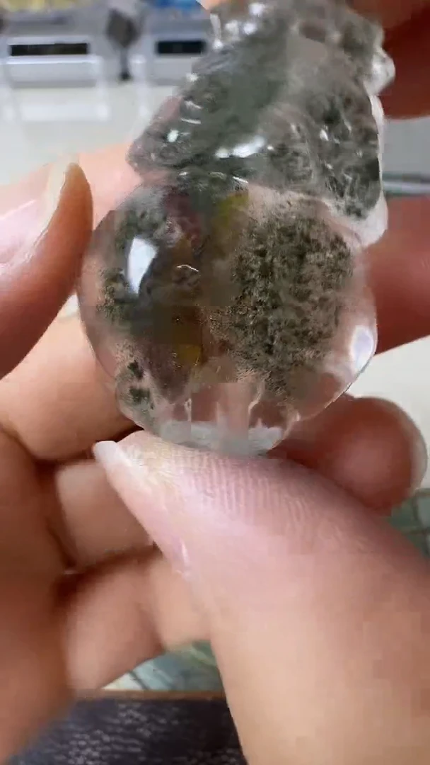 未镶嵌大型摆件（非配饰）水晶矿坑微瑕