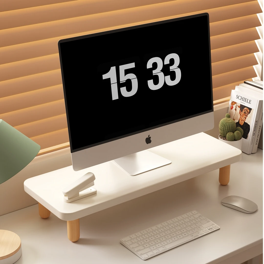 台式电脑增高架置物显示器增高架屏幕底座桌面收纳架办公桌置物架