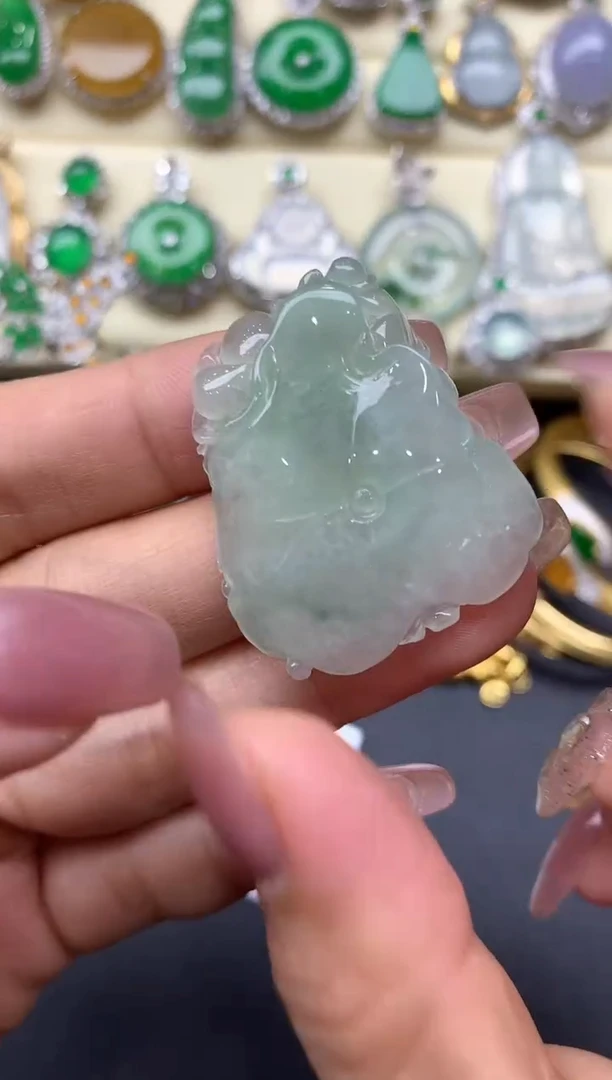 颈饰未镶嵌翡翠114-中国好珍宝