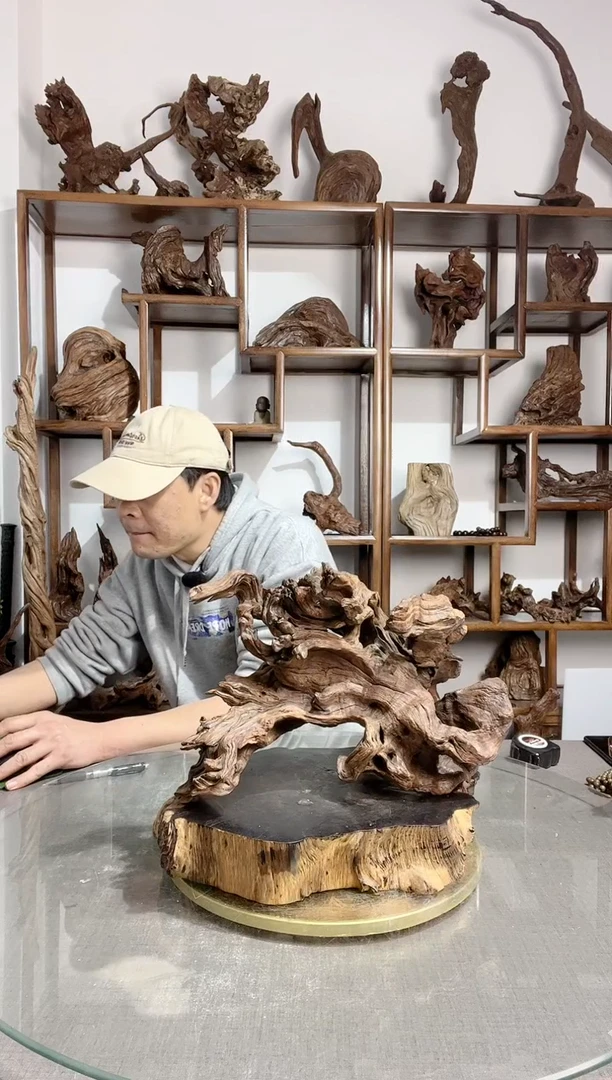 【闪购商品】木沐风根艺摆件摆件727