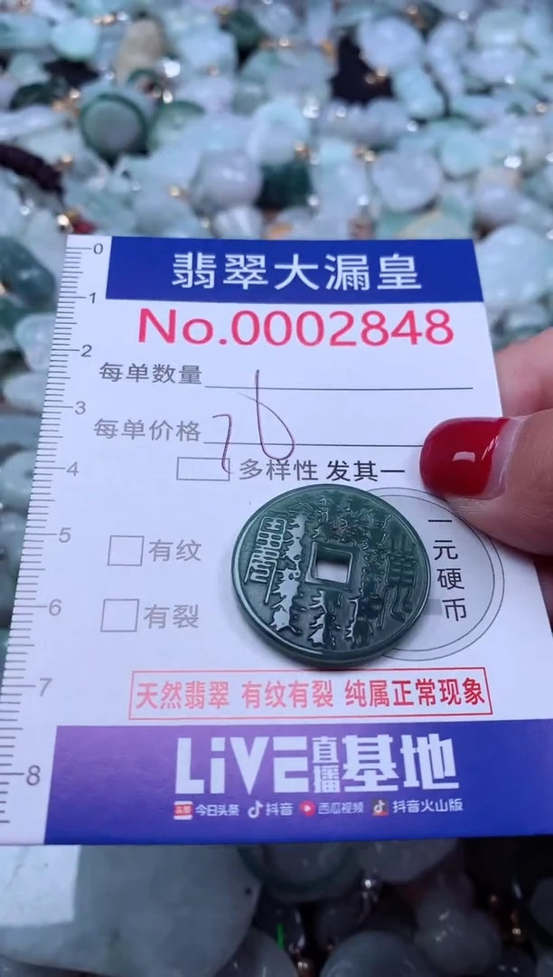 颈饰未镶嵌翡翠2848