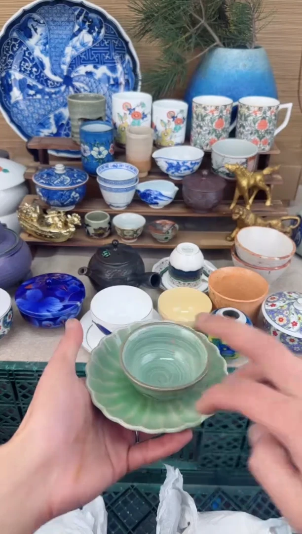 【闪购商品】瓷片茶盏陶瓷陶器