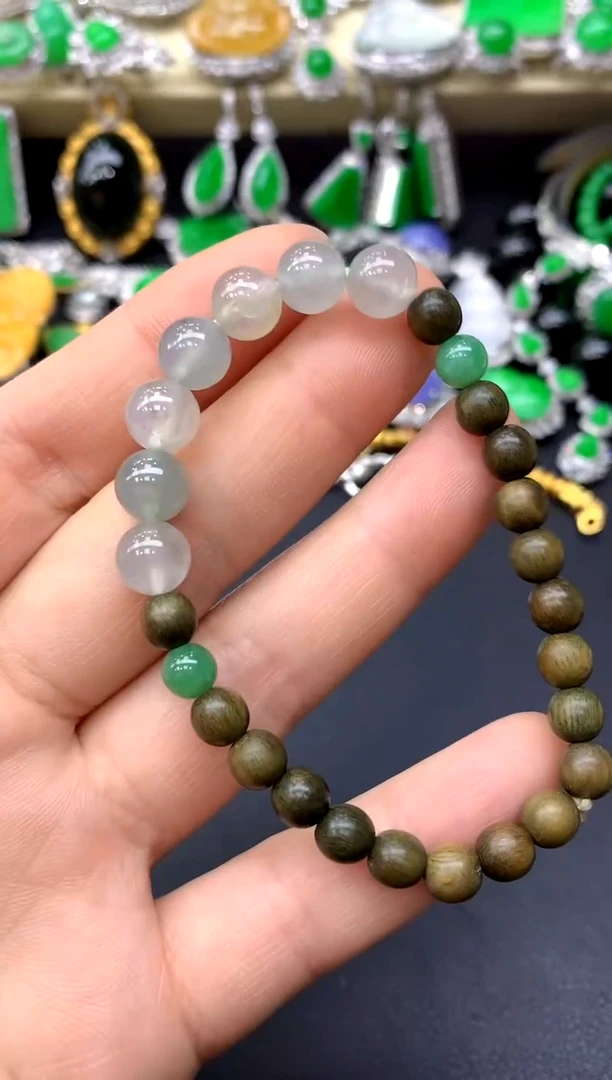 未镶嵌手链翡翠90-中国好珍宝