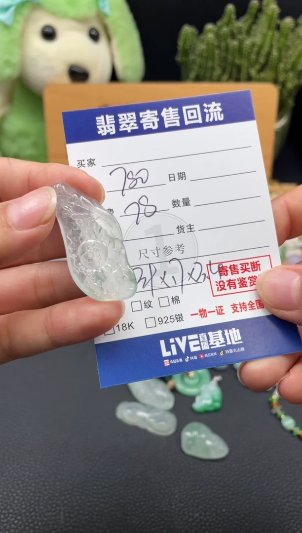 颈饰未镶嵌翡翠10148972