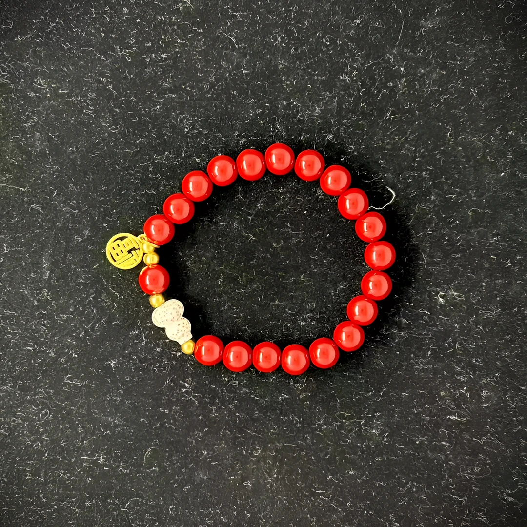 9175 私藏老料文玩手串手把件 无礼盒