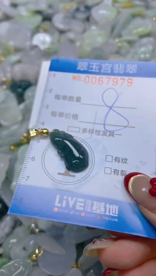 【闪购商品】翡翠颈饰未镶嵌闪购0067979