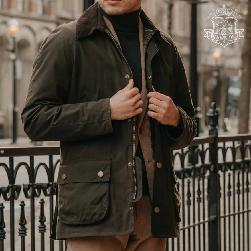 Engbarbour ashby英国油蜡夹克外套杰森斯坦森同款修身男士风衣