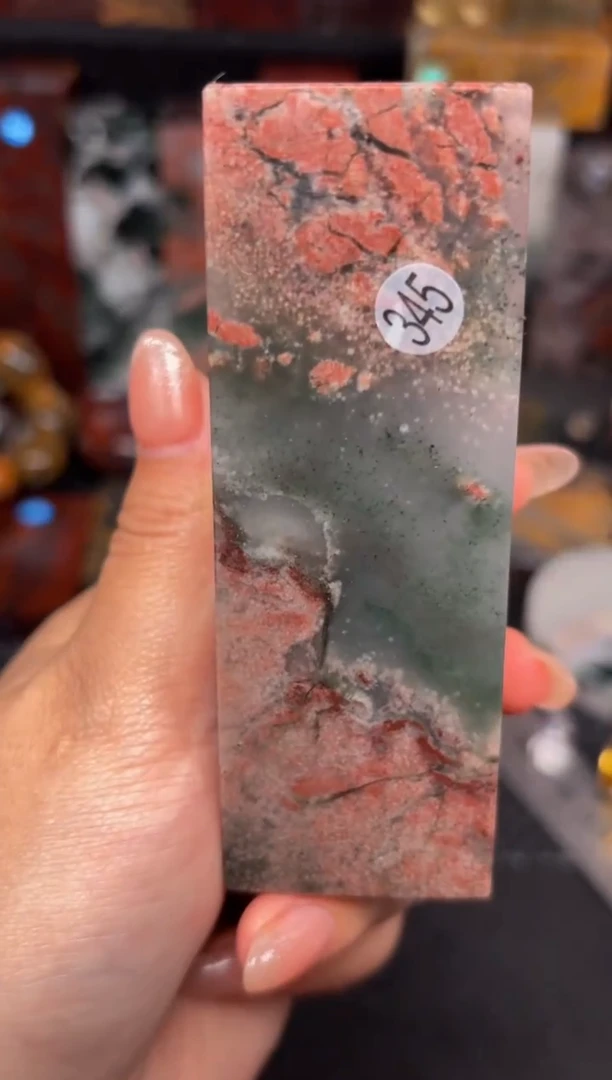 玉 桂林鸡血创意摆件装饰 编号：345