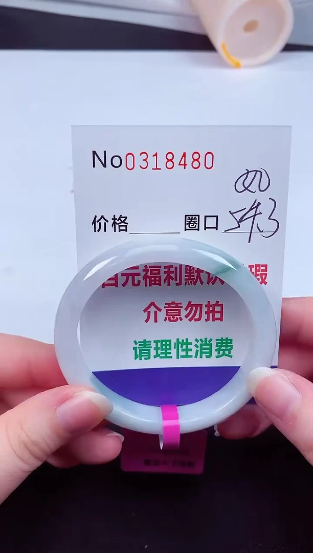 翡翠手镯未镶嵌 0318440