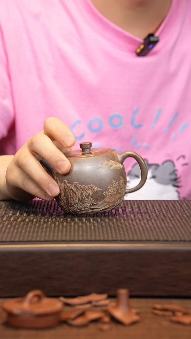 茶壶紫砂源头精品手工作品3155