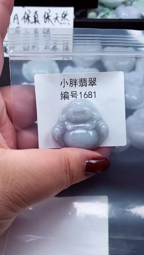 颈饰未镶嵌翡翠缅甸天然A货翡翠1681